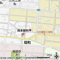 静岡県浜松市中央区小沢渡町675周辺の地図