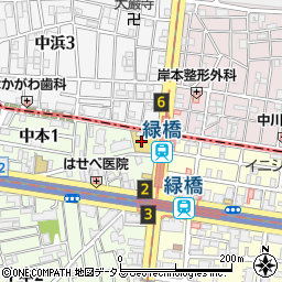 コノミヤ緑橋店周辺の地図
