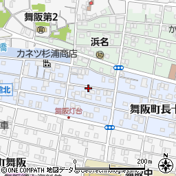 静岡県浜松市中央区舞阪町長十新田174周辺の地図