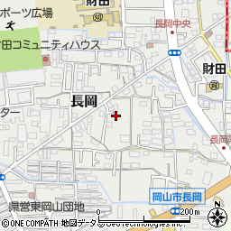 岡山県岡山市中区長岡500-5周辺の地図