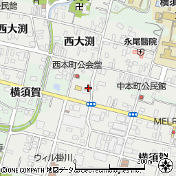 佐々木菓子店周辺の地図