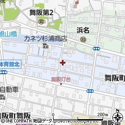 静岡県浜松市中央区舞阪町長十新田170周辺の地図