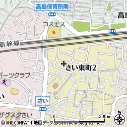 岡山県岡山市中区さい東町2丁目8-7周辺の地図