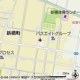 静岡県浜松市中央区新橋町26周辺の地図