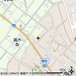 静岡県浜松市中央区東町46周辺の地図