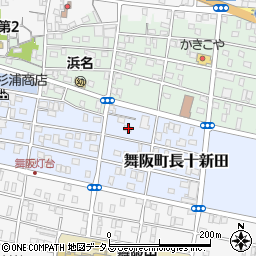 静岡県浜松市中央区舞阪町長十新田225周辺の地図