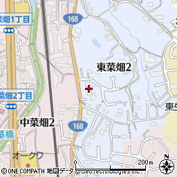 サニークレスト生駒管理事務所周辺の地図