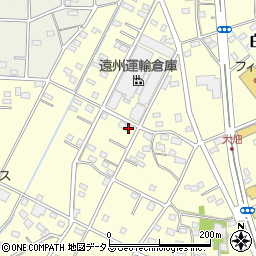 静岡県浜松市中央区白羽町138周辺の地図