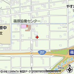 静岡県浜松市中央区篠原町20501周辺の地図