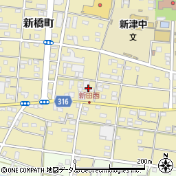 静岡県浜松市中央区新橋町685周辺の地図