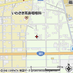静岡県浜松市中央区篠原町20041周辺の地図
