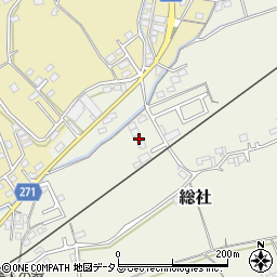 岡山県総社市総社1265周辺の地図