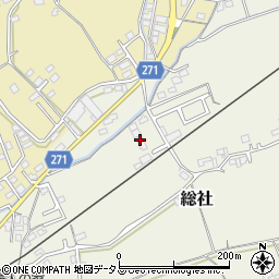 岡山県総社市総社1265周辺の地図