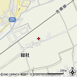 岡山県総社市総社1314周辺の地図