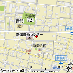 静岡県浜松市中央区新橋町1053周辺の地図