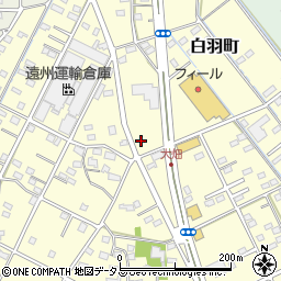 静岡県浜松市中央区白羽町463周辺の地図
