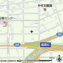 静岡県浜松市中央区篠原町20660周辺の地図