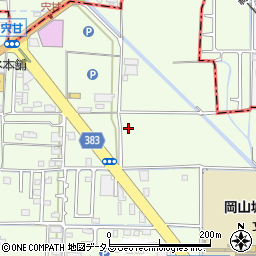 岡山県岡山市中区下371周辺の地図