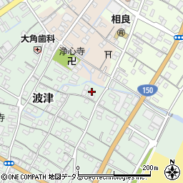 静岡県牧之原市波津952-1周辺の地図