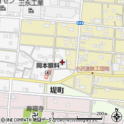 静岡県浜松市中央区小沢渡町674周辺の地図