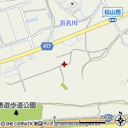 〒431-0303 静岡県湖西市新居町浜名の地図