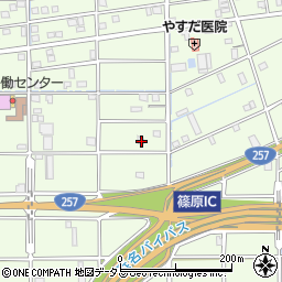 静岡県浜松市中央区篠原町20659周辺の地図