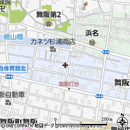 静岡県浜松市中央区舞阪町長十新田123周辺の地図