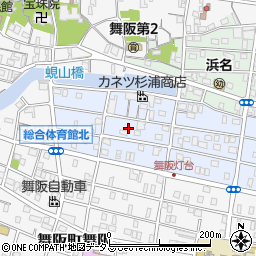 静岡県浜松市中央区舞阪町長十新田116周辺の地図