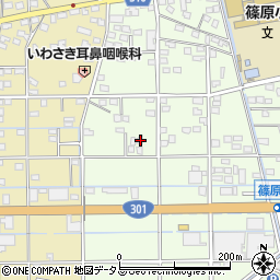 静岡県浜松市中央区篠原町20045周辺の地図