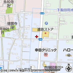 静岡県浜松市中央区下江町419周辺の地図