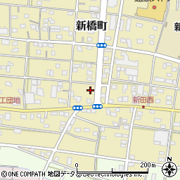 静岡県浜松市中央区新橋町576周辺の地図