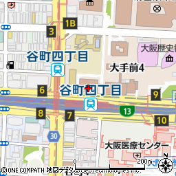 近畿運輸局　観光部観光企画課周辺の地図