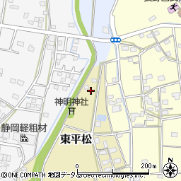 静岡県磐田市東平松766周辺の地図