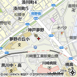 兵庫県神戸市兵庫区東山町4丁目20-5周辺の地図