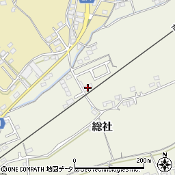 岡山県総社市総社1295周辺の地図