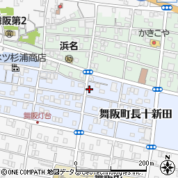 静岡県浜松市中央区舞阪町長十新田229周辺の地図
