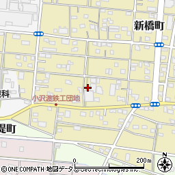 静岡県浜松市中央区新橋町553周辺の地図