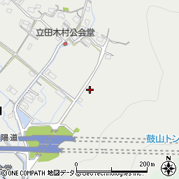 岡山県岡山市北区立田212-1周辺の地図