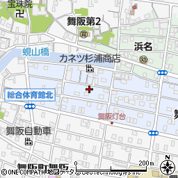 静岡県浜松市中央区舞阪町長十新田118周辺の地図