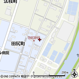 静岡県浜松市中央区田尻町12周辺の地図