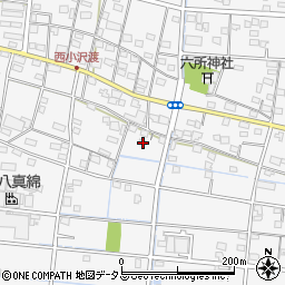 静岡県浜松市中央区小沢渡町1487周辺の地図