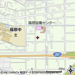 静岡県浜松市中央区篠原町20404周辺の地図