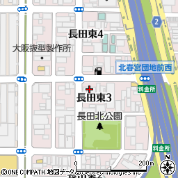 バンザイ大阪支店周辺の地図