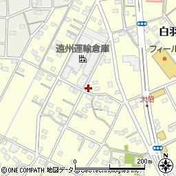 静岡県浜松市中央区白羽町439周辺の地図