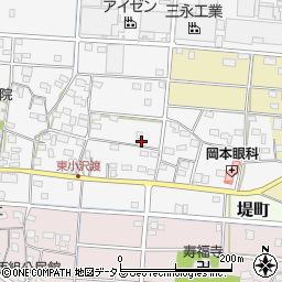 静岡県浜松市中央区小沢渡町634周辺の地図