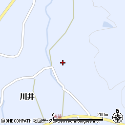 広島県山県郡北広島町川井1100周辺の地図