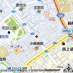 兵庫県神戸市兵庫区荒田町1丁目7-10周辺の地図