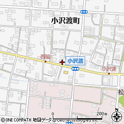 静岡県浜松市中央区小沢渡町550周辺の地図