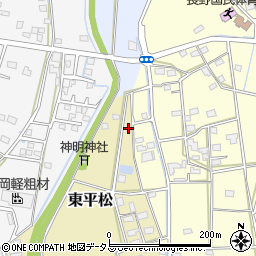 静岡県磐田市東平松792周辺の地図