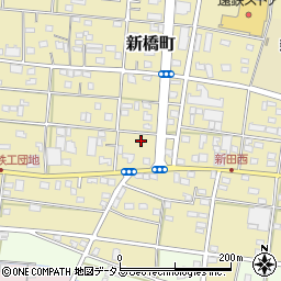静岡県浜松市中央区新橋町575周辺の地図
